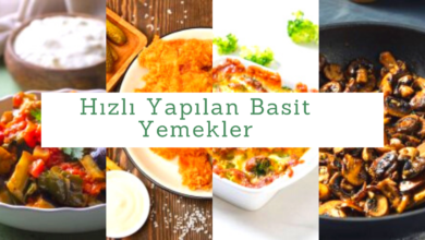 basit yemek tarifleri