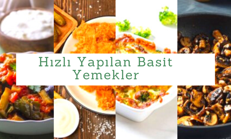 basit yemek tarifleri