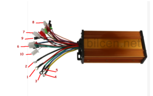 Elektrikli bisiklet Akıllı beyin bağlantı şeması